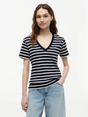 T-Shirt CODY Slim Fit - 02C-BLUE - Blau