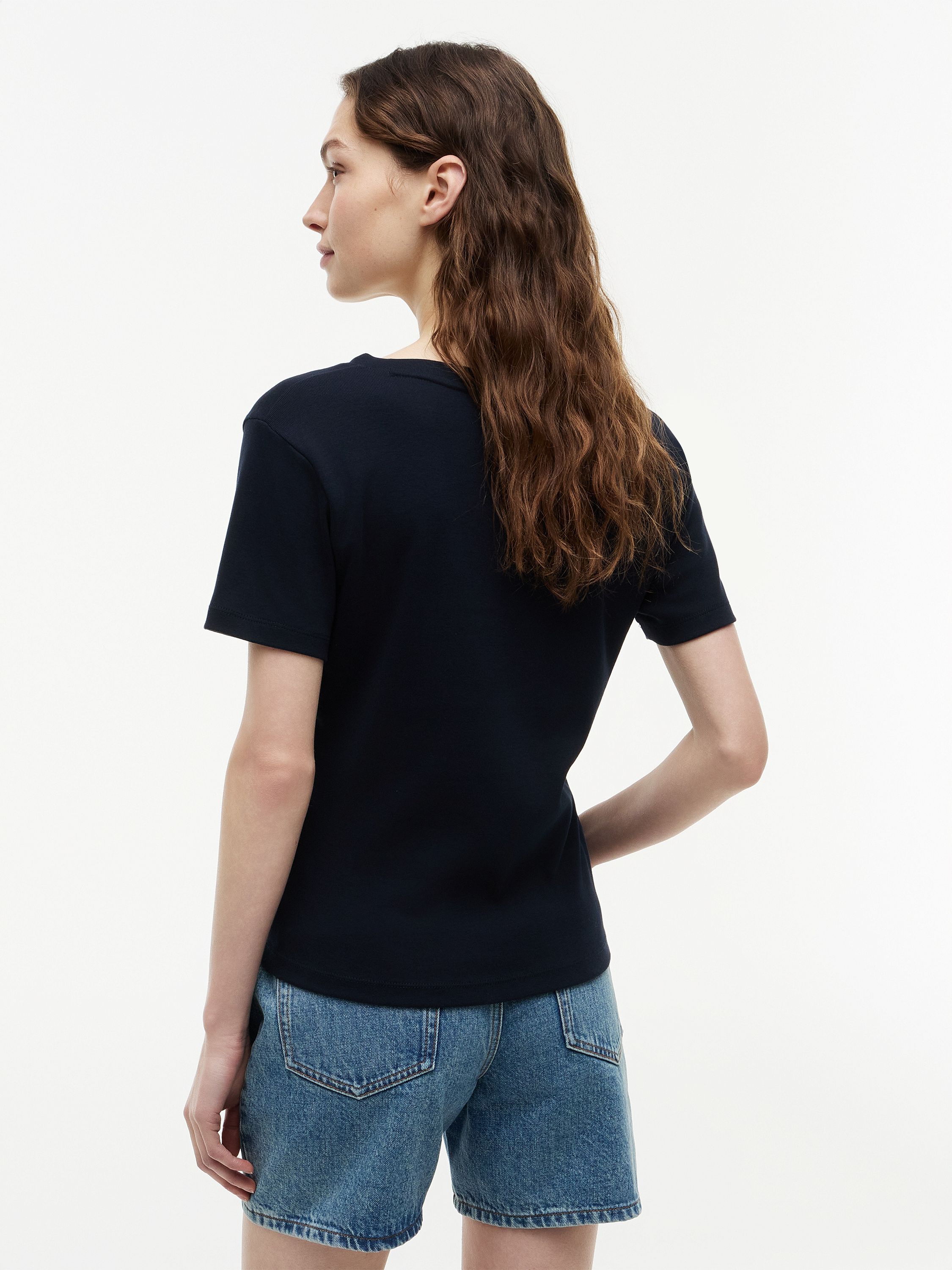 T-Shirt CODY Slim Fit - 02G-BLUE - Blau