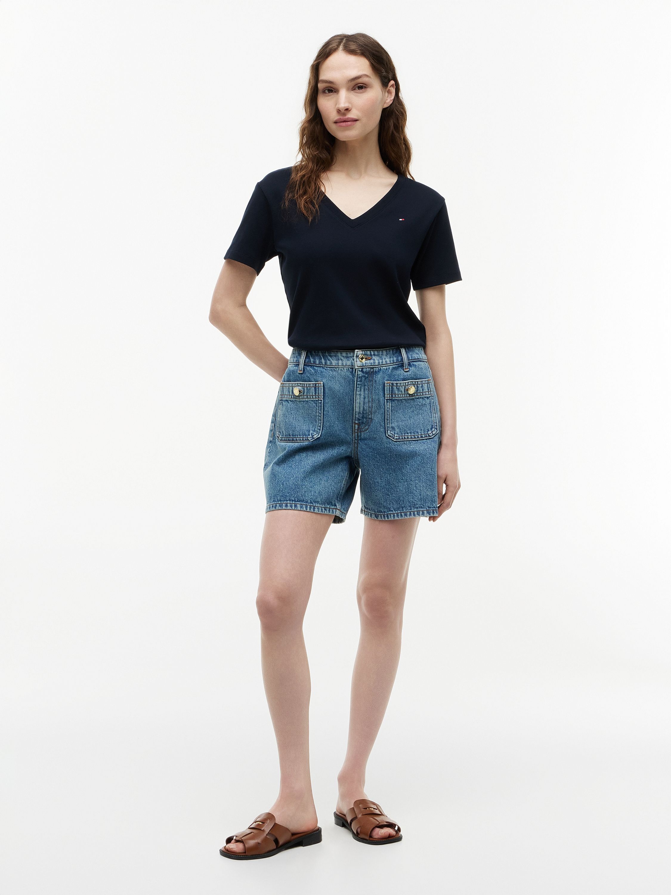 T-Shirt CODY Slim Fit - 02G-BLUE - Blau