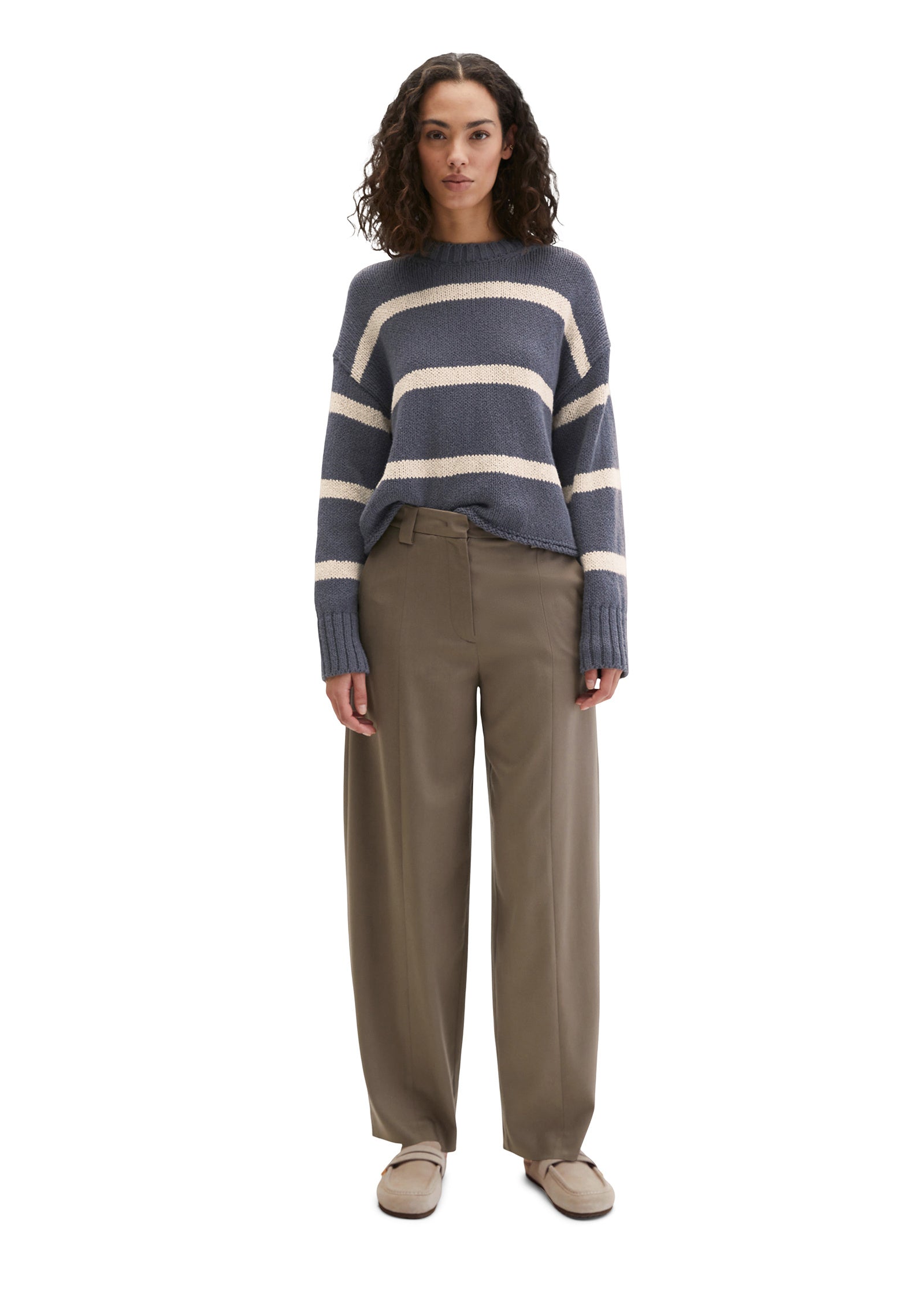 Businesshose Tapered Fit - 1971-Chalky Brown - Braun