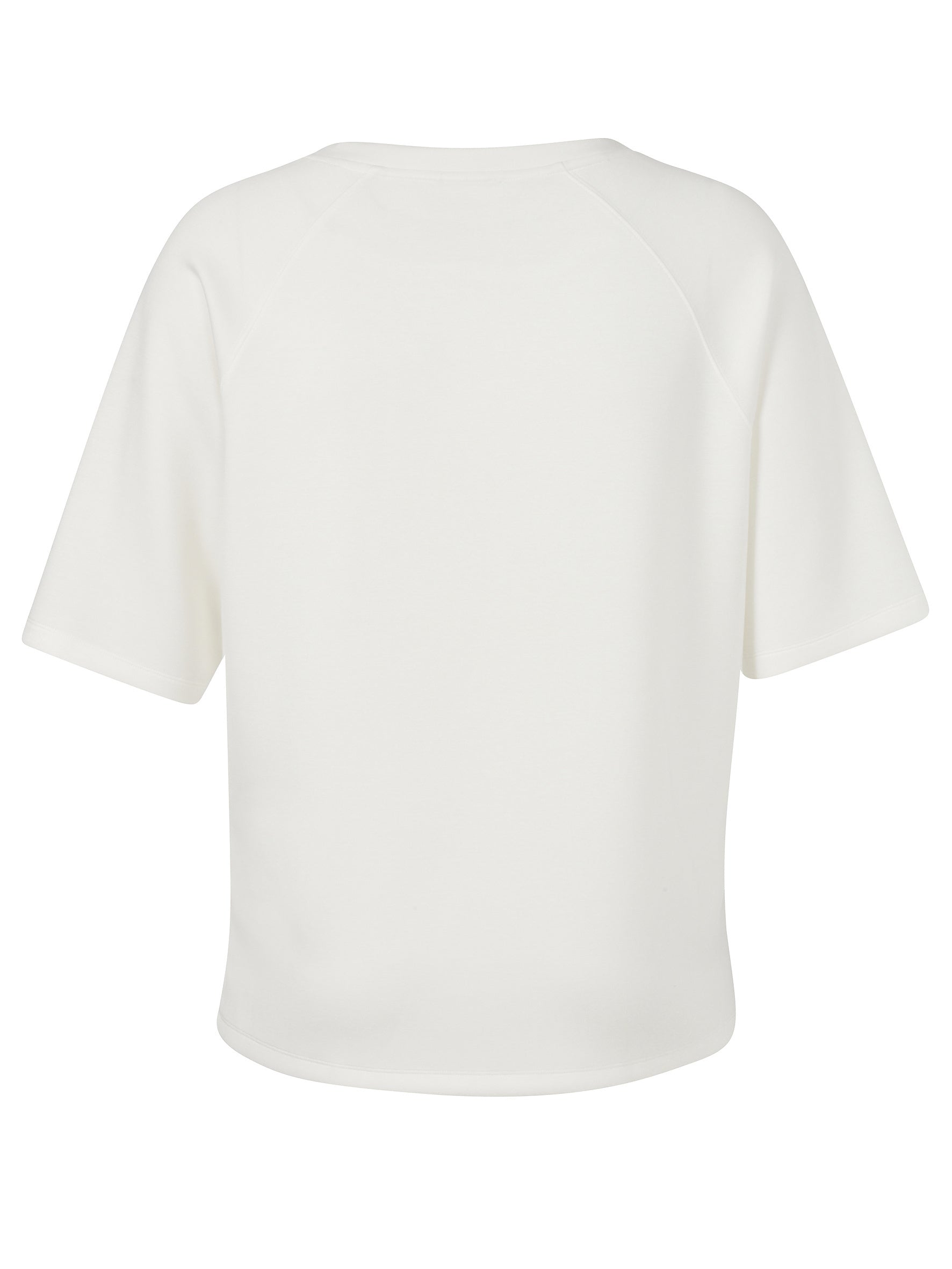 T-Shirt aus Viskosemix - 950-ecru - Weiß