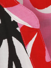 Tunikabluse aus Viskose - 653-pink multicolor - Pink