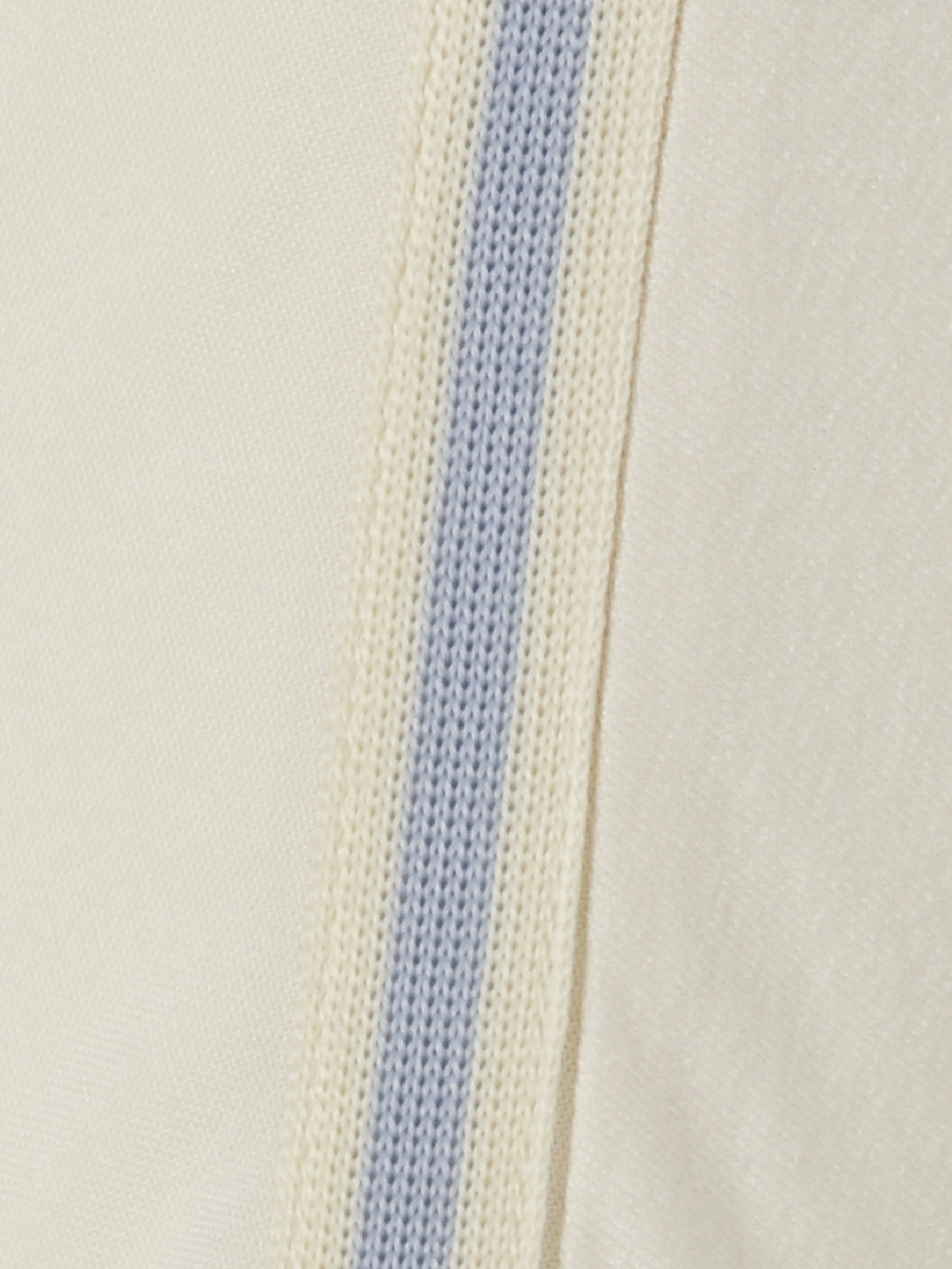 T-Shirt-Bluse aus Viskose - 794884-butter / powder blue - Creme