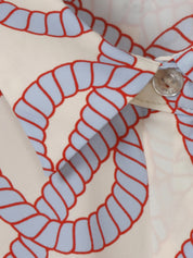 Bluse - 887-powder blue multicol - Creme