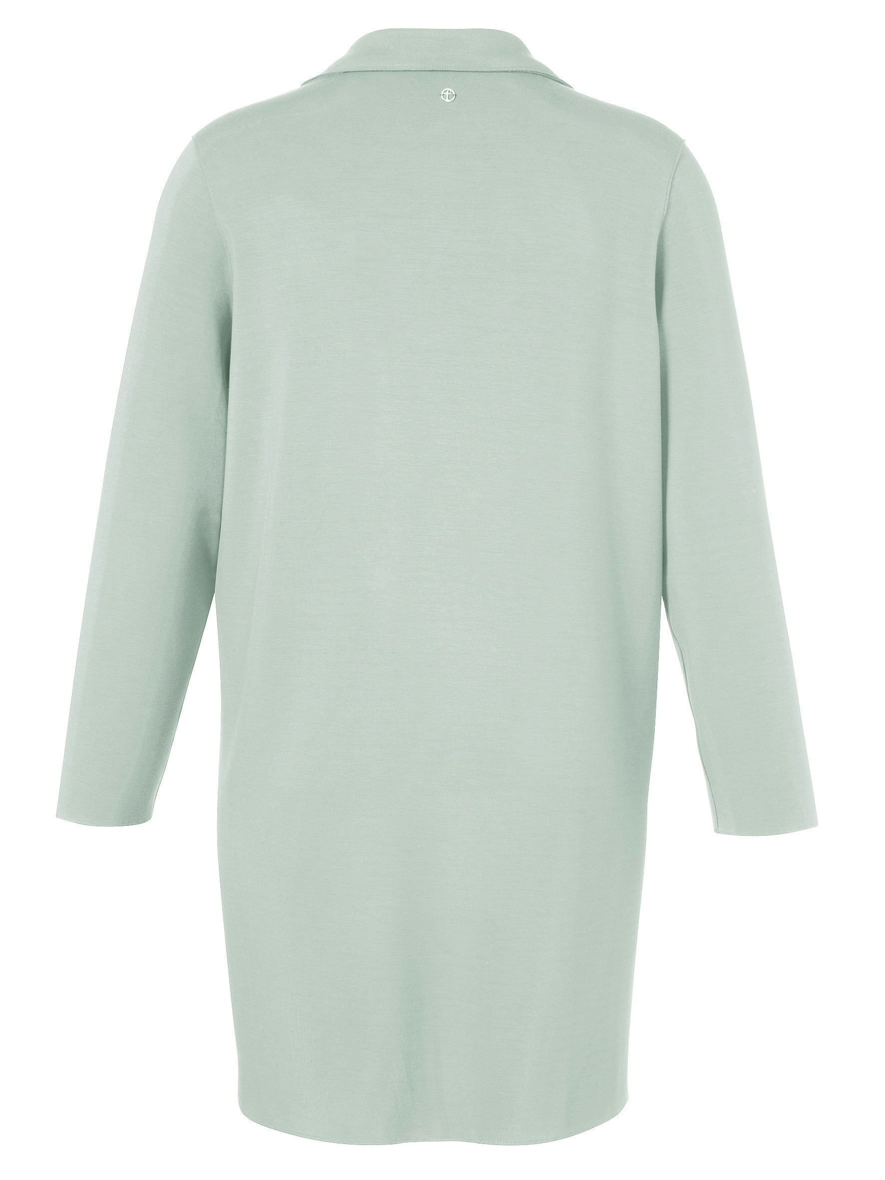 Blazer-Mantel aus Viskosemix - 584-mint - Grün