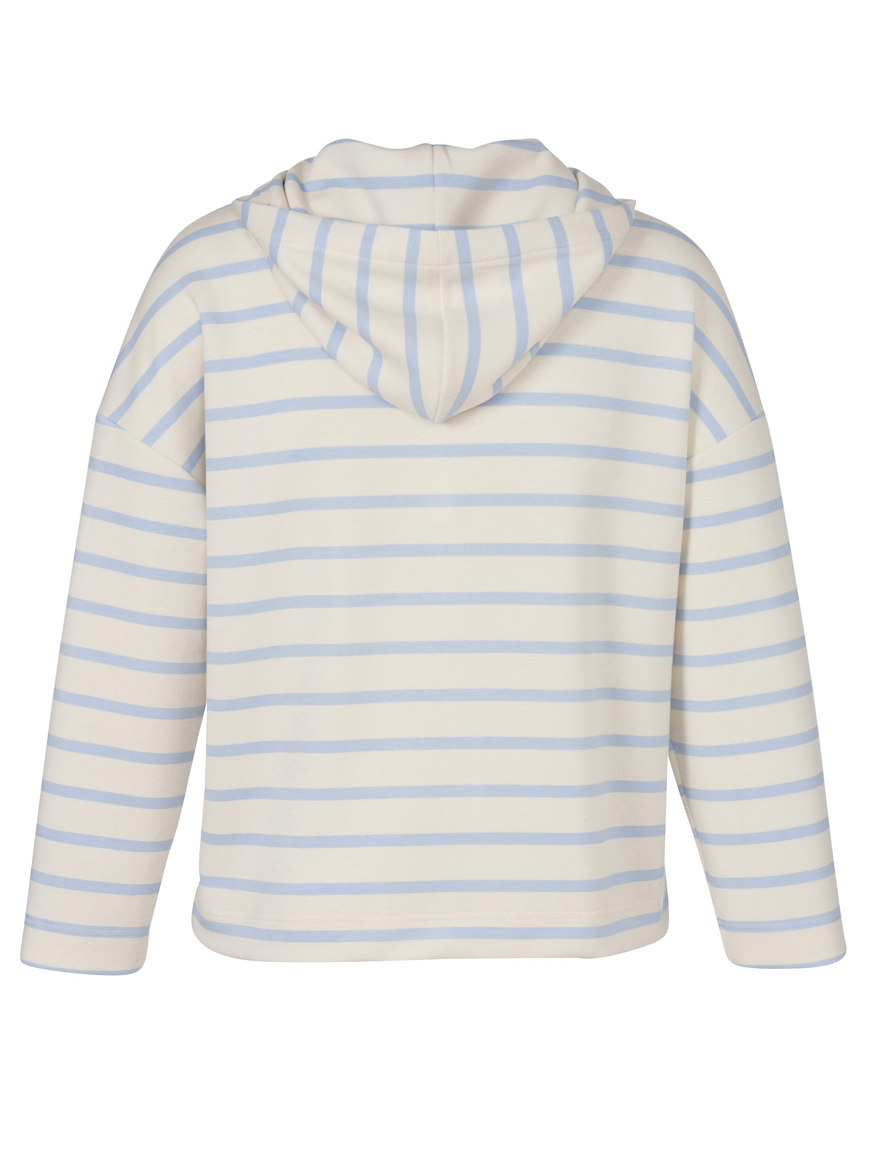 Sweatjacke mit Kapuze - 794884-butter / powder blue - Weiß | Blau