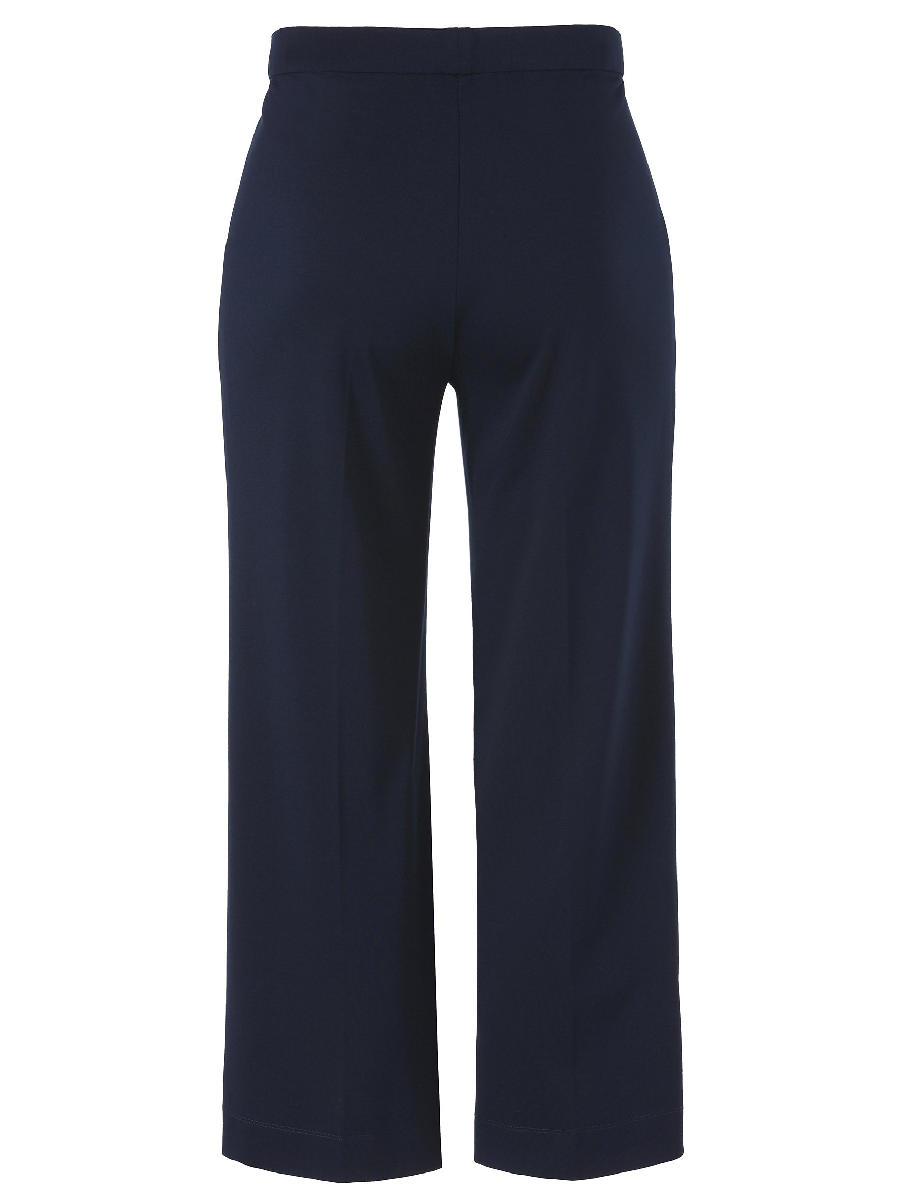 Freizeithose Wide Leg - 804-navy - Blau