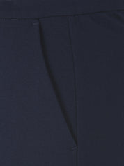 Freizeithose Wide Leg - 804-navy - Blau