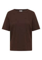 T-Shirt Regular Fit aus Bio-Baumwolle - 17493 macchiato brown - Braun