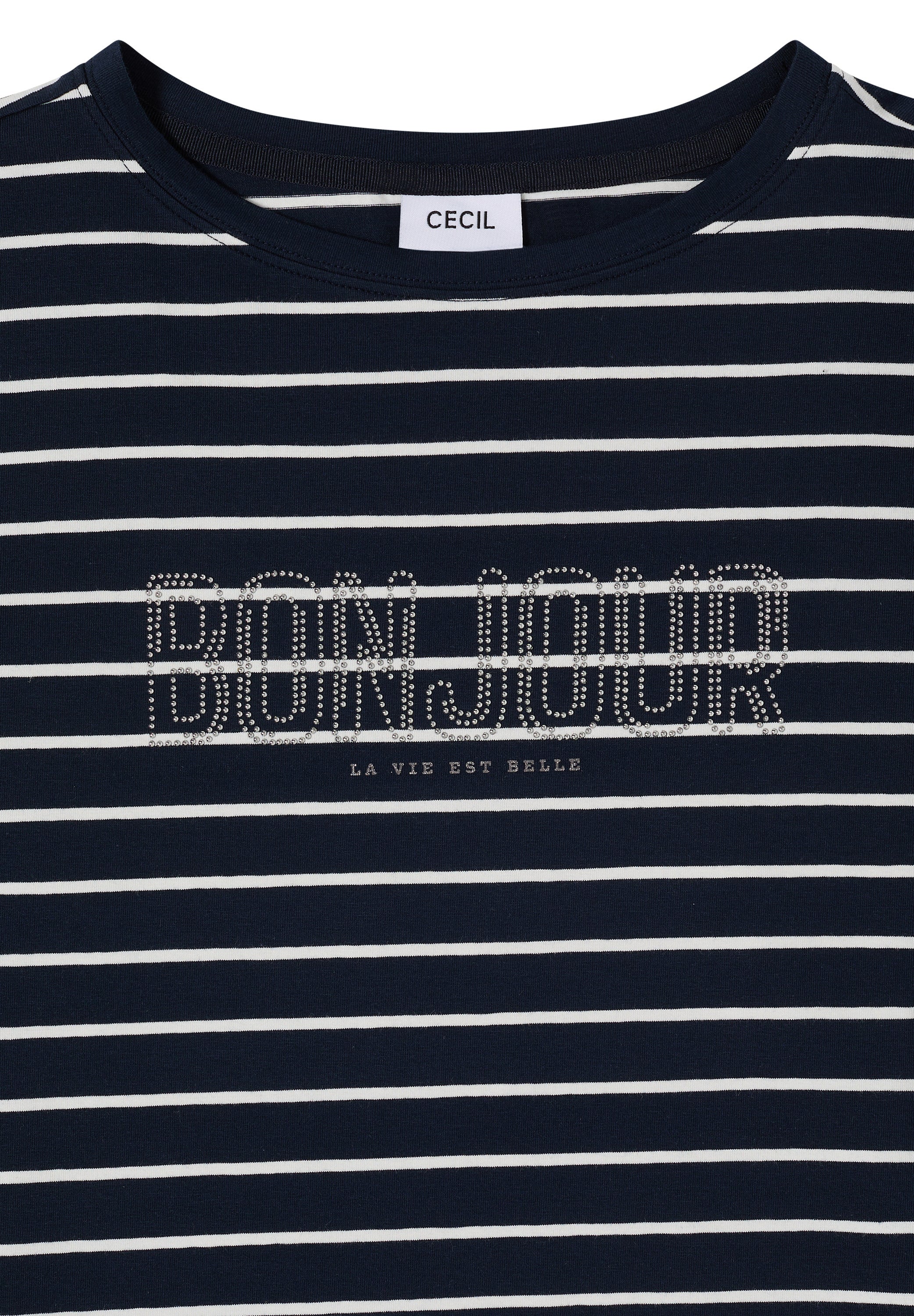 T-Shirt aus Baumwolle - 35512 universal blue - Blau