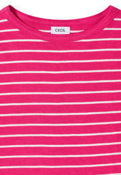 T-Shirt Regular Fit aus Bio-Baumwolle - 27492 beetroot pink - Pink