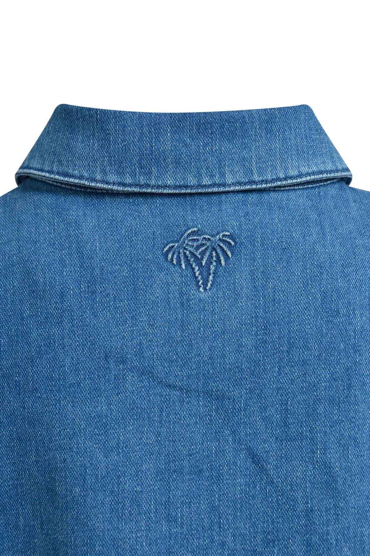 Jeansovershirt aus Baumwollmix - 649 - Blau