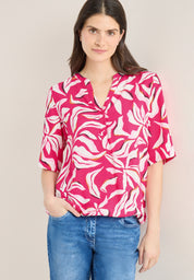 Bluse Relaxed Fit aus Viskose - 37492 beetroot pink - Pink