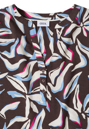 Bluse Relaxed Fit aus Viskose - 37493 macchiato brown - Braun