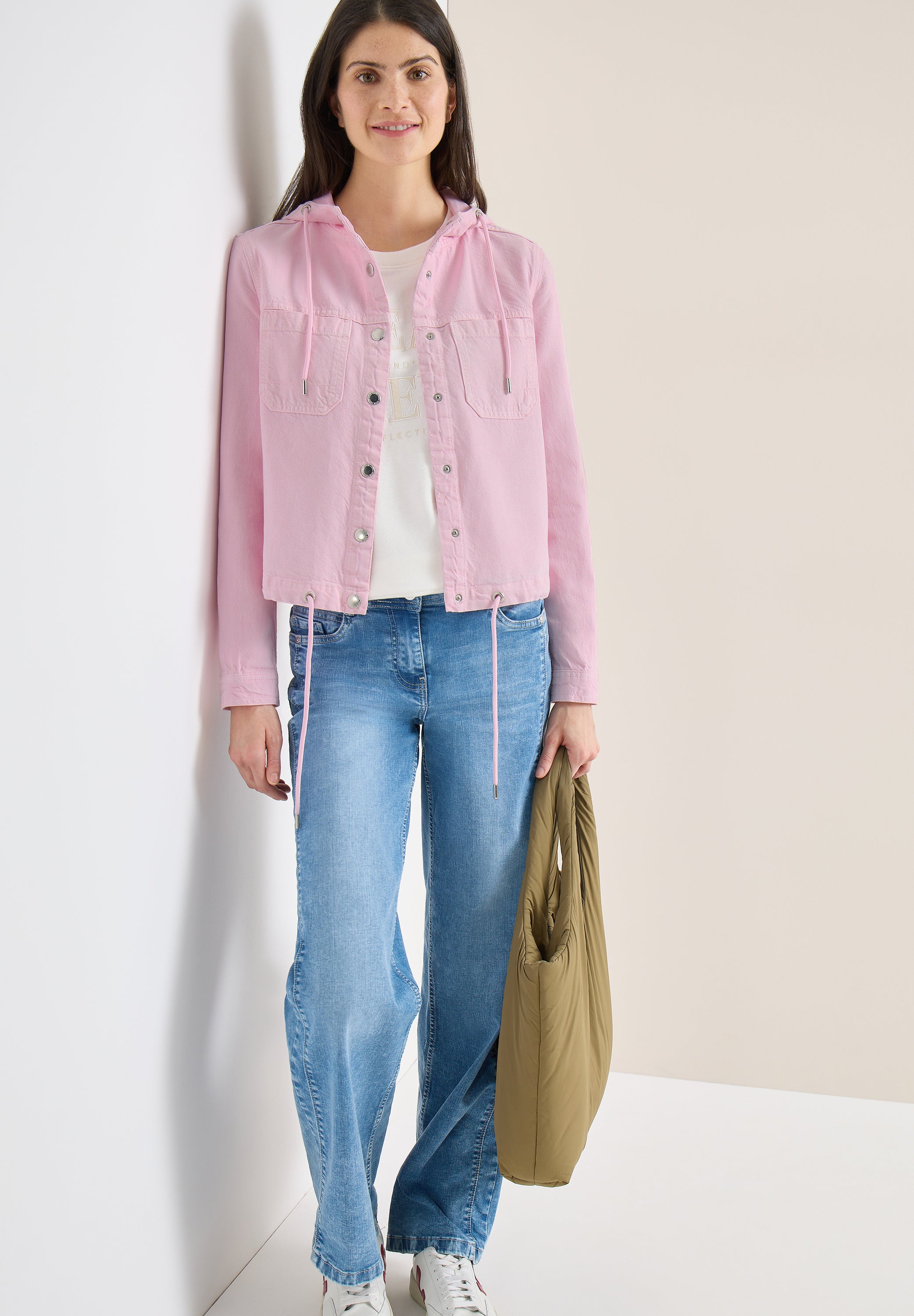 Overshirt aus Lyocellmix - 17600 light blush rose - Rosa