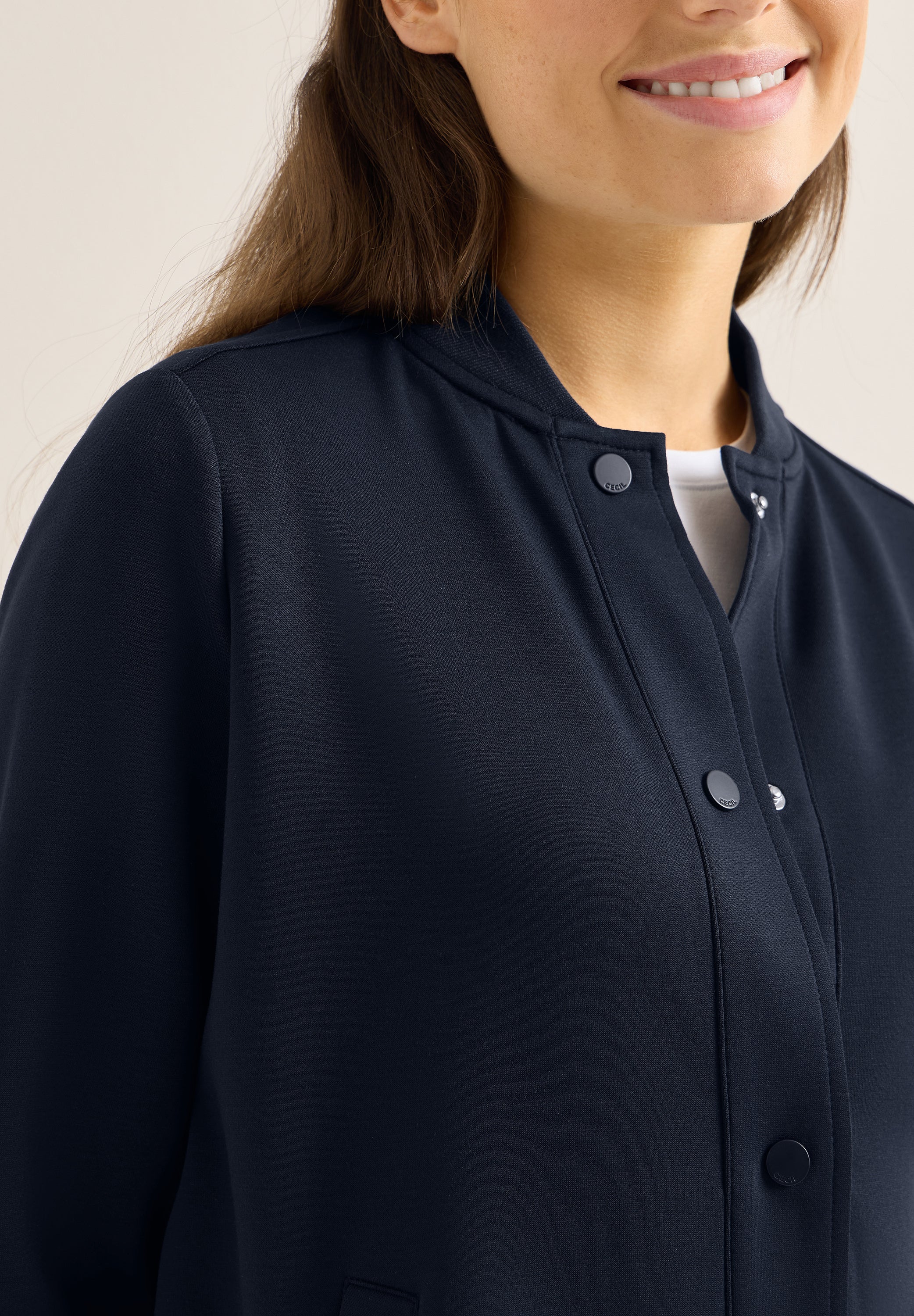 Blouson in College-Optik - 15512 universal blue - Blau