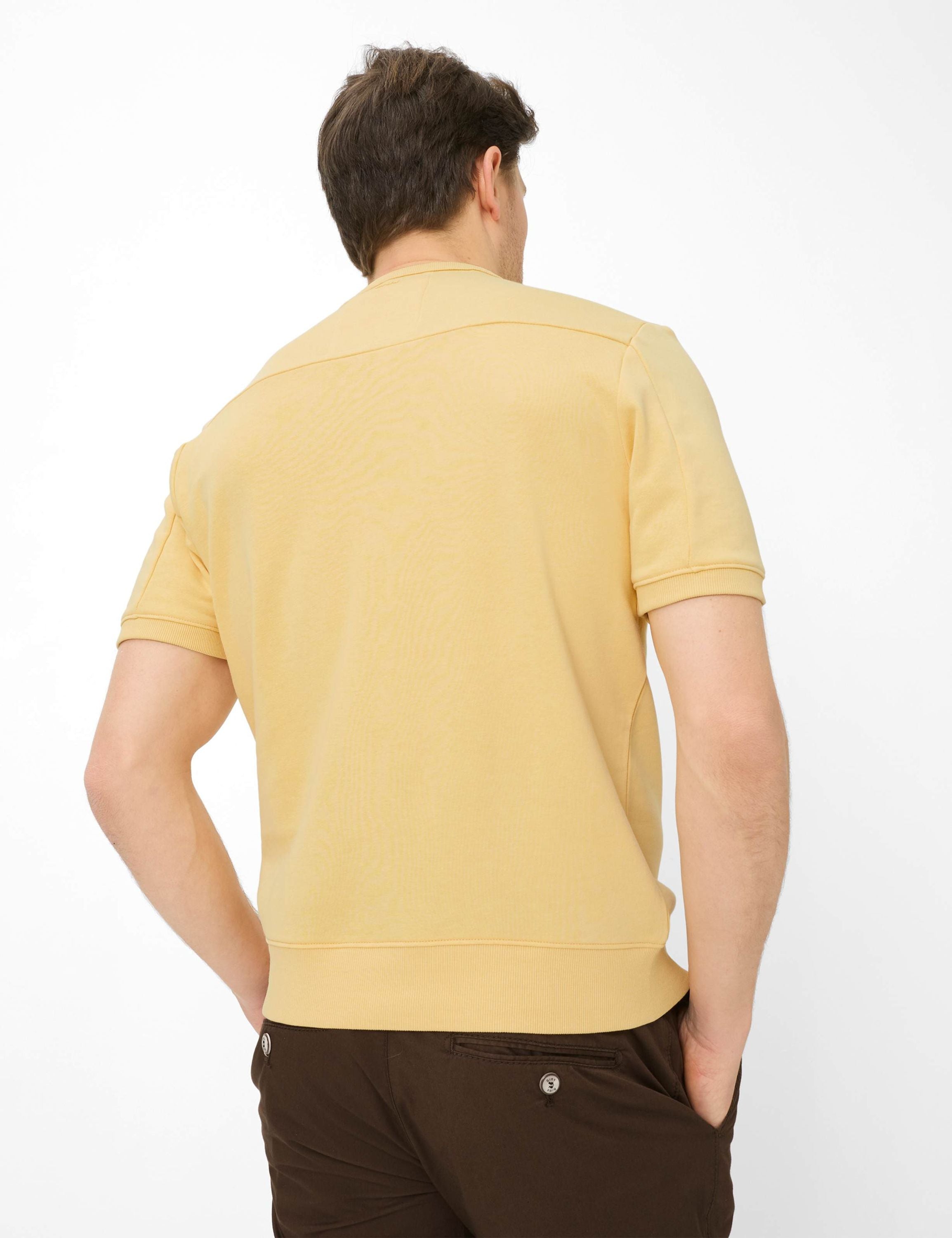 T-Shirt SULLY aus Baumwollmix - 69-sunlight - Gelb