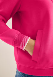 Blouson in College-Optik - 17492 beetroot pink - Pink