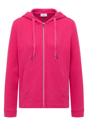 Strickjacke aus Baumwollmix - 17492 beetroot pink - Pink