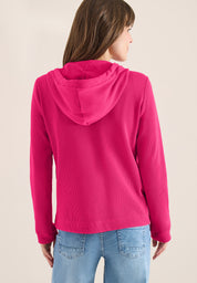 Strickjacke aus Baumwollmix - 17492 beetroot pink - Pink