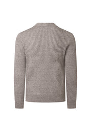 Strickcardigan aus Baumwollmix - 182 - Braun