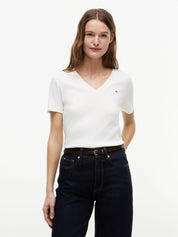 T-Shirt CODY Slim Fit - 02Z-WHITE - Weiß