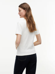 T-Shirt CODY Slim Fit - 02Z-WHITE - Weiß