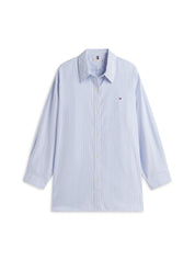 Bluse gestreift Relaxed Fit - 0A9-BLUE - Blau