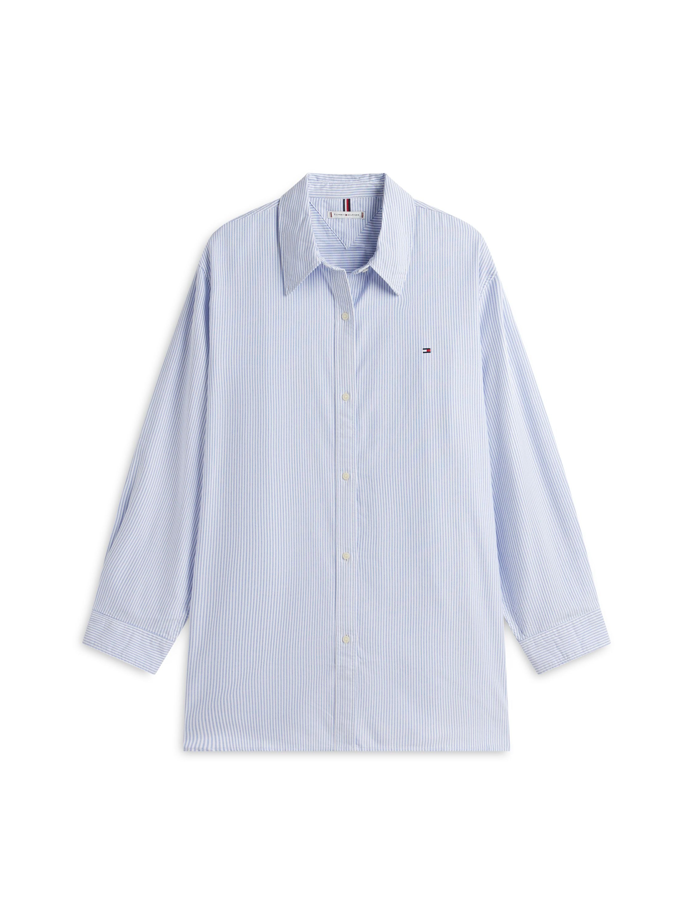 Bluse gestreift Relaxed Fit - 0A9-BLUE - Blau