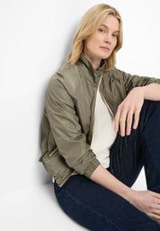 Blouson-Jacke mit Stehkragen - 0031 - Grün