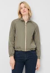 Blouson-Jacke mit Stehkragen - 0031 - Grün