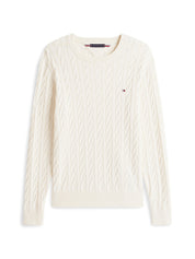 Feinstrickpullover mit Musterung - Z00-YELLOW - Creme