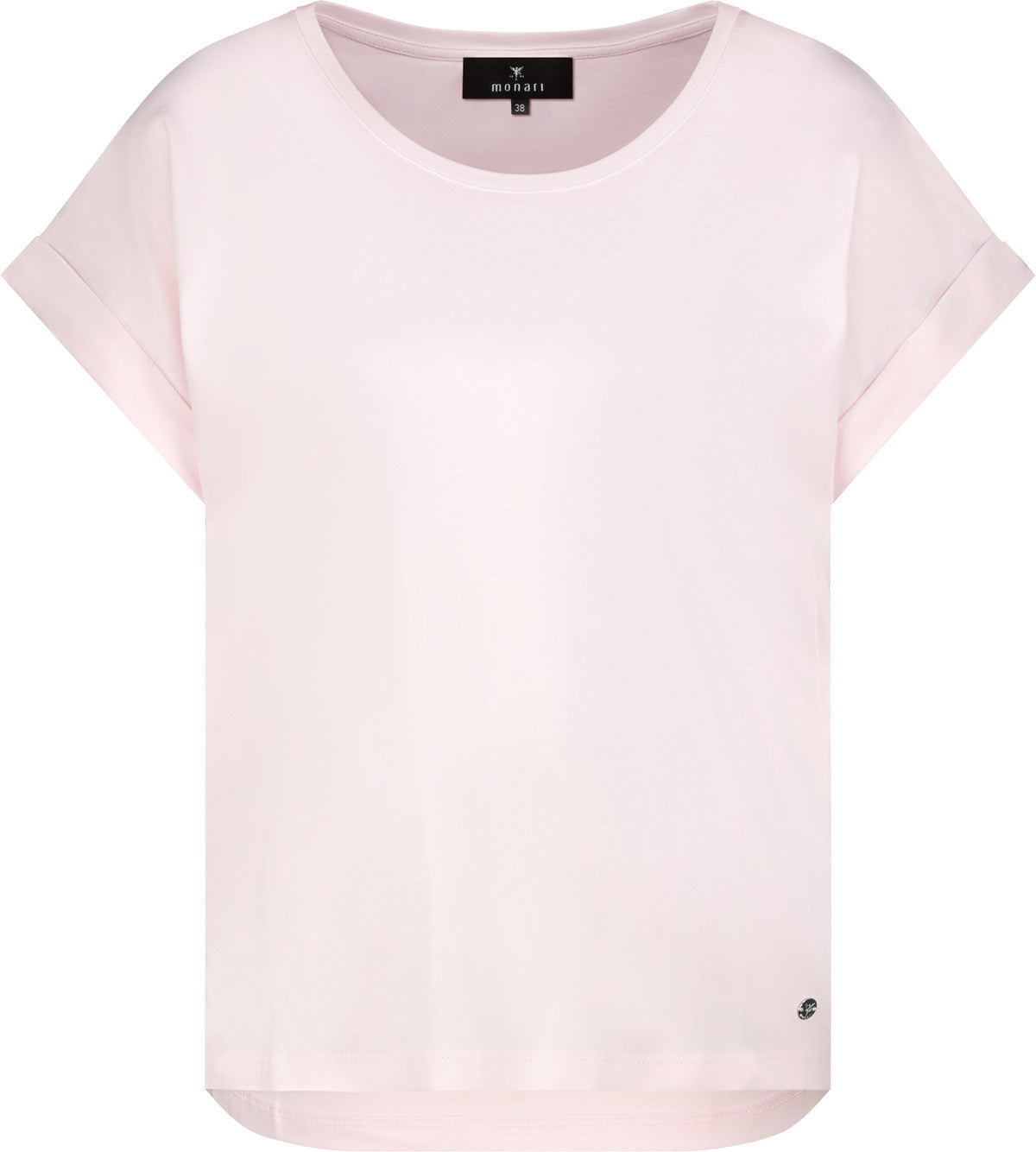 T-Shirt aus Baumwolle - 400 french rose - Rosa