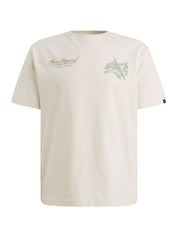 T-Shirt aus Baumwolle - 7001-Egret - Weiß