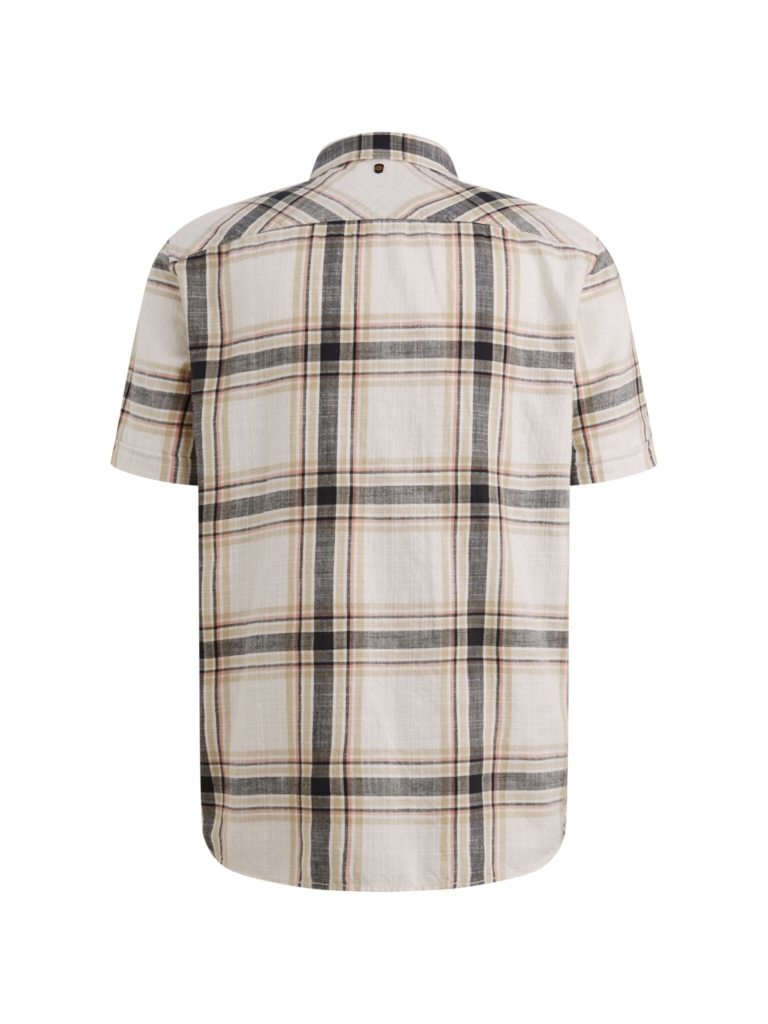 Kurzarmhemd Regular Fit - 7013-Bone White - Weiß