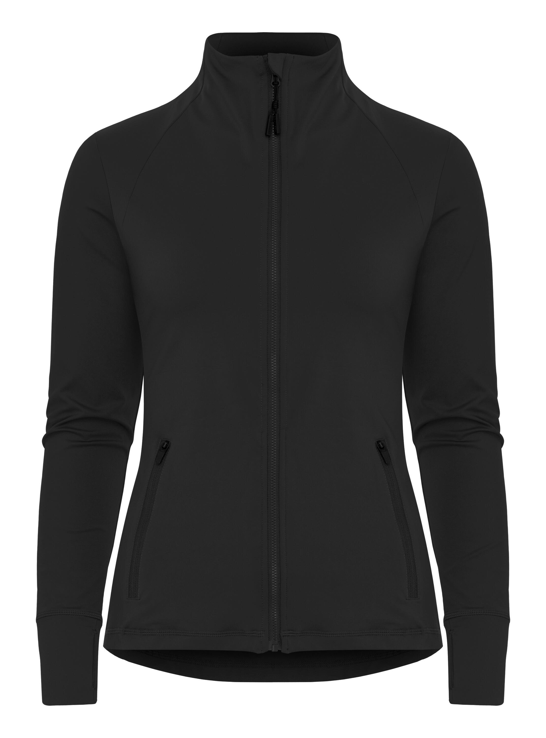 Trainingsjacke LEGACY mit Stehkragen - 0001 - Schwarz