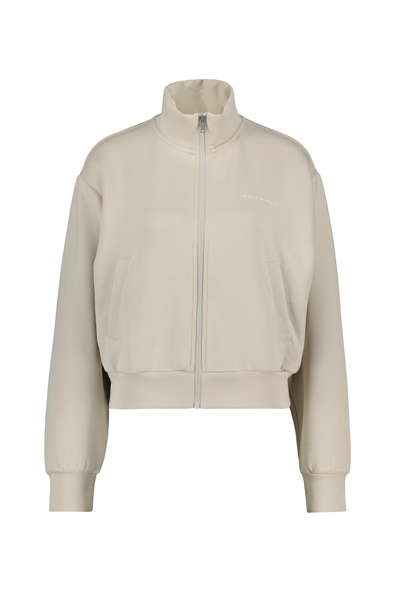 Sweatjacke SCUBA SOFT FULLZIP - X047 - Beige
