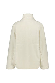 Teddy-Pullover CLOUD PILE - S176 - Weiß