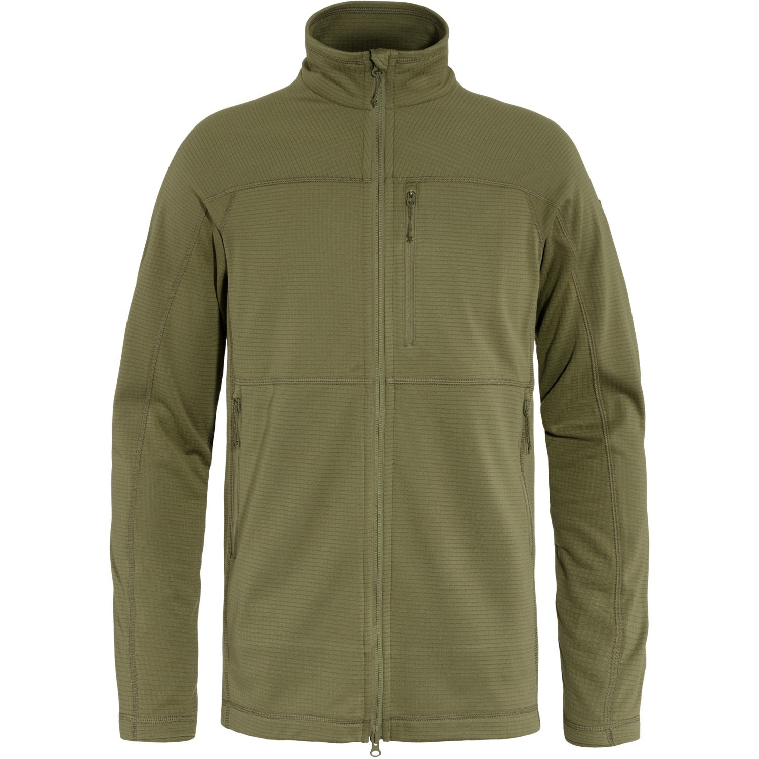 Leichte Fleecejacke - 620-Green