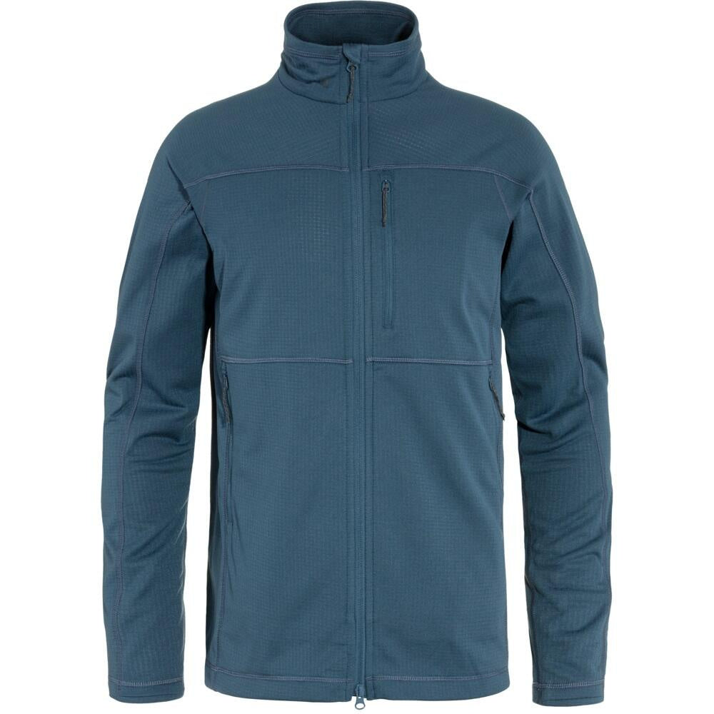 Leichte Fleecejacke - 534-Indigo Blue - Blau