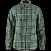 Kariertes Flanellhemd - 614-679-Patina Green-Deep Pati - Grün