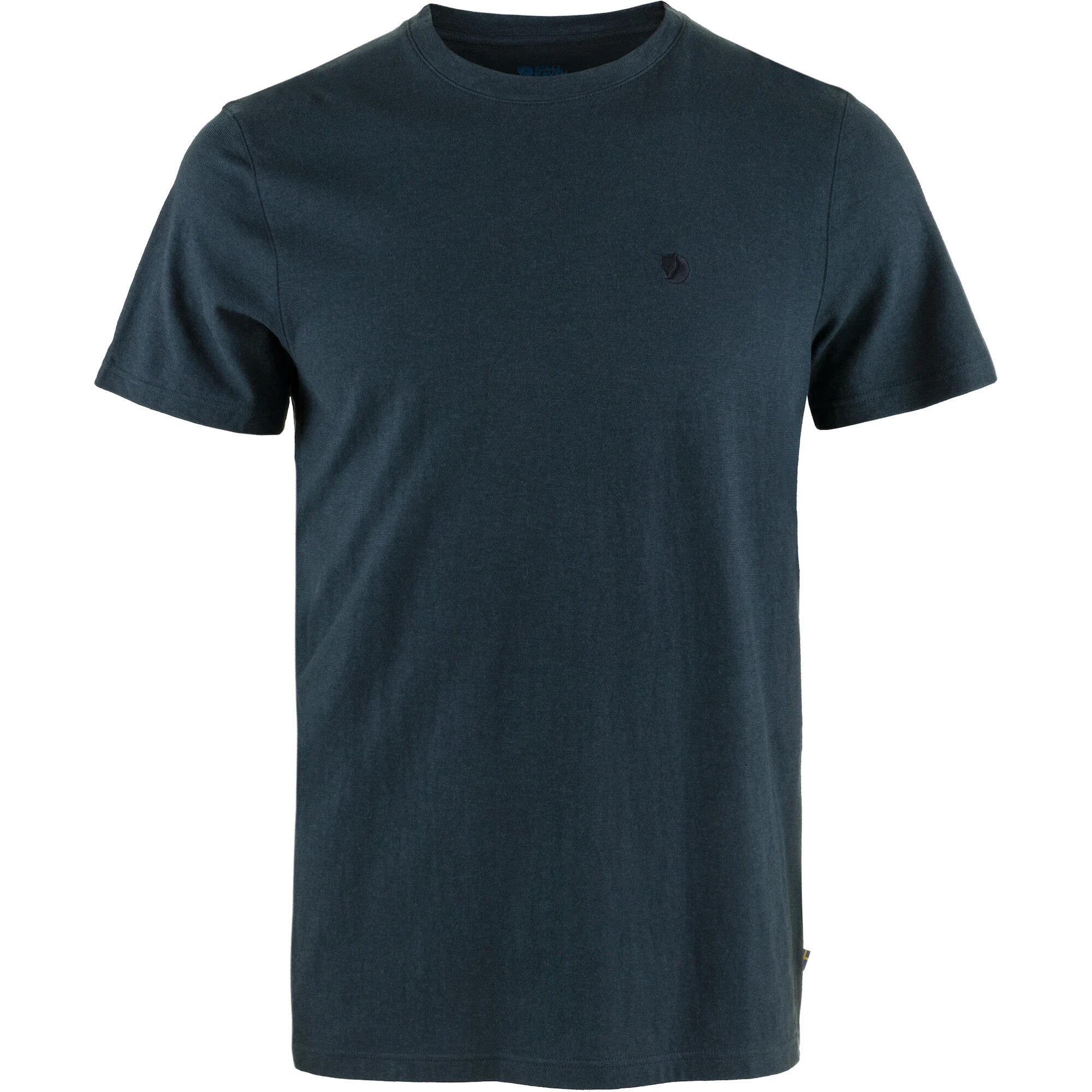 T-Shirt mit Logostick - 555-Dark Navy