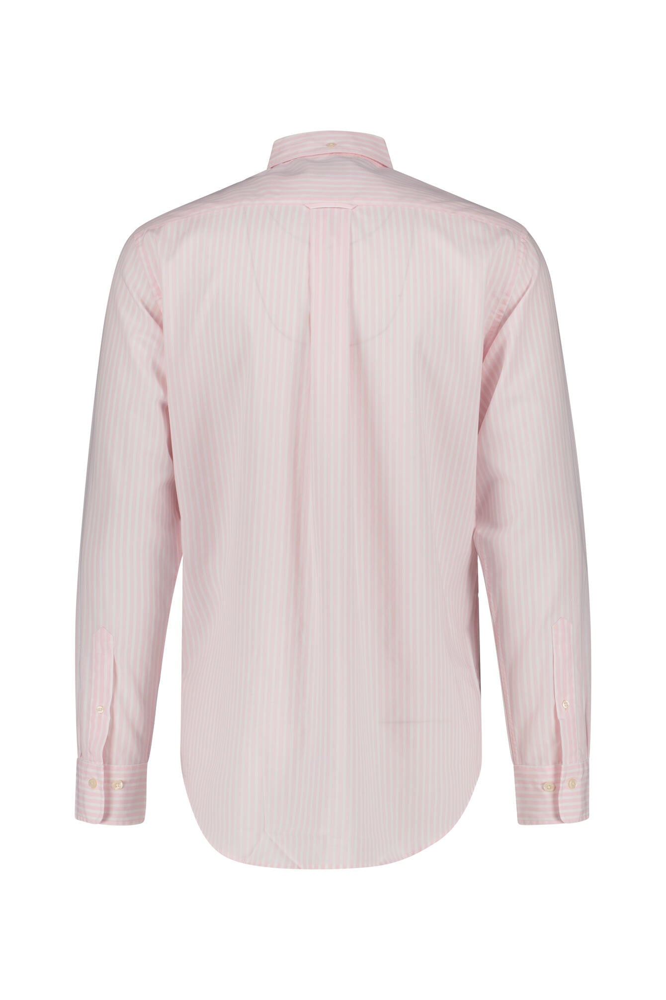Gestreiftes Freizeithemd aus Baumwolle - 662-LIGHT PINK - Rosa