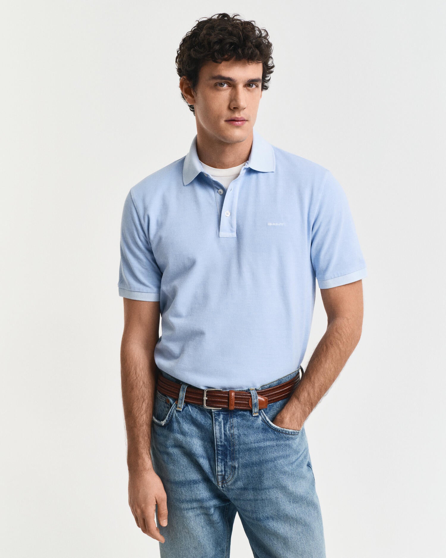 Poloshirt Regular Fit - 457-FRESH BLUE - Blau