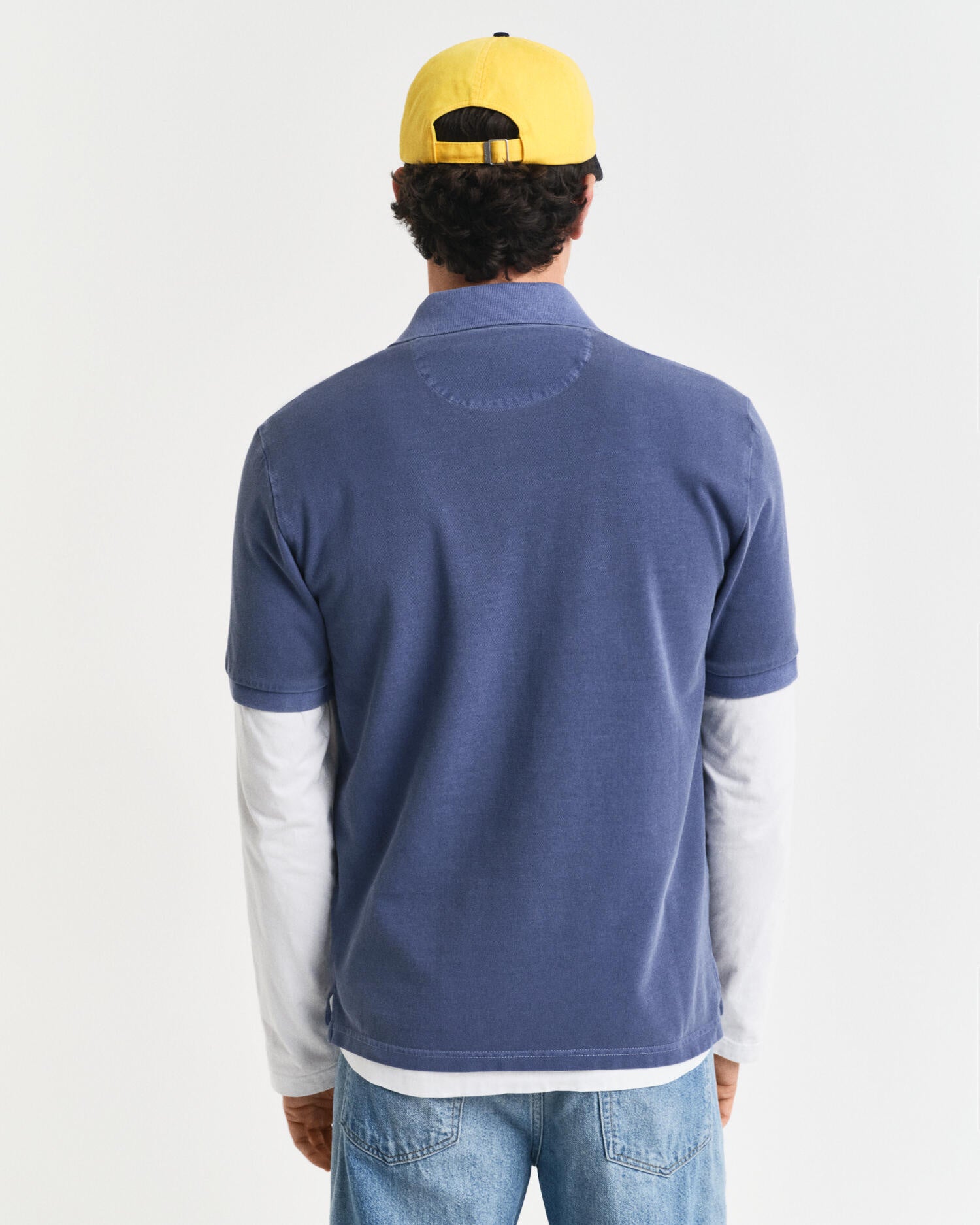 Poloshirt Regular Fit - 401-DUSTY NAVY - Blau
