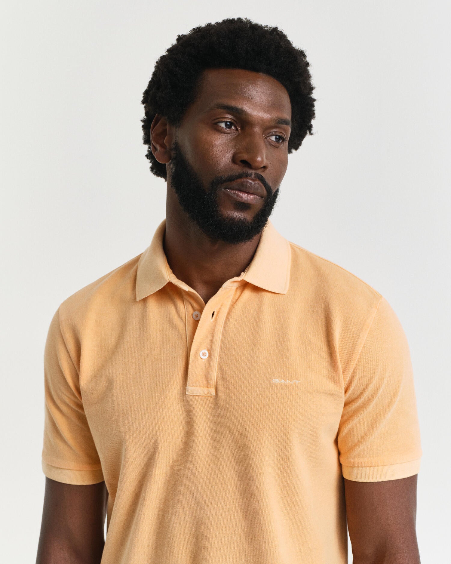 Poloshirt Regular Fit - 848-PEACHY ORANGE - Orange