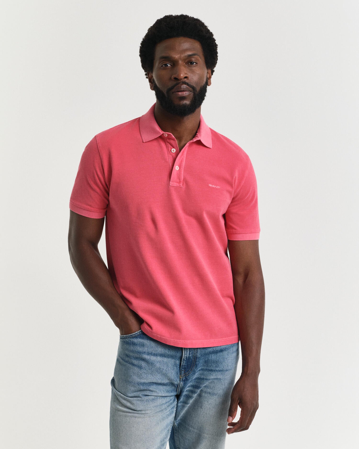 Poloshirt Regular Fit - 648-WATERMELON RED - Rot