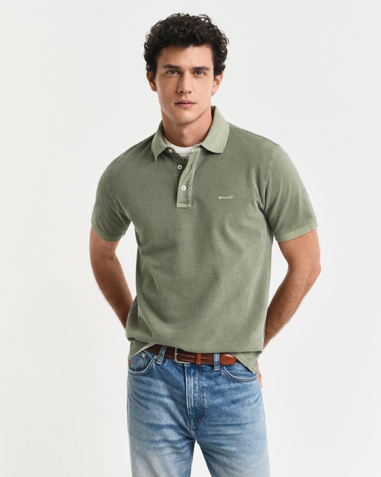 Poloshirt Regular Fit - 362-KALAMATA GREEN - Grün
