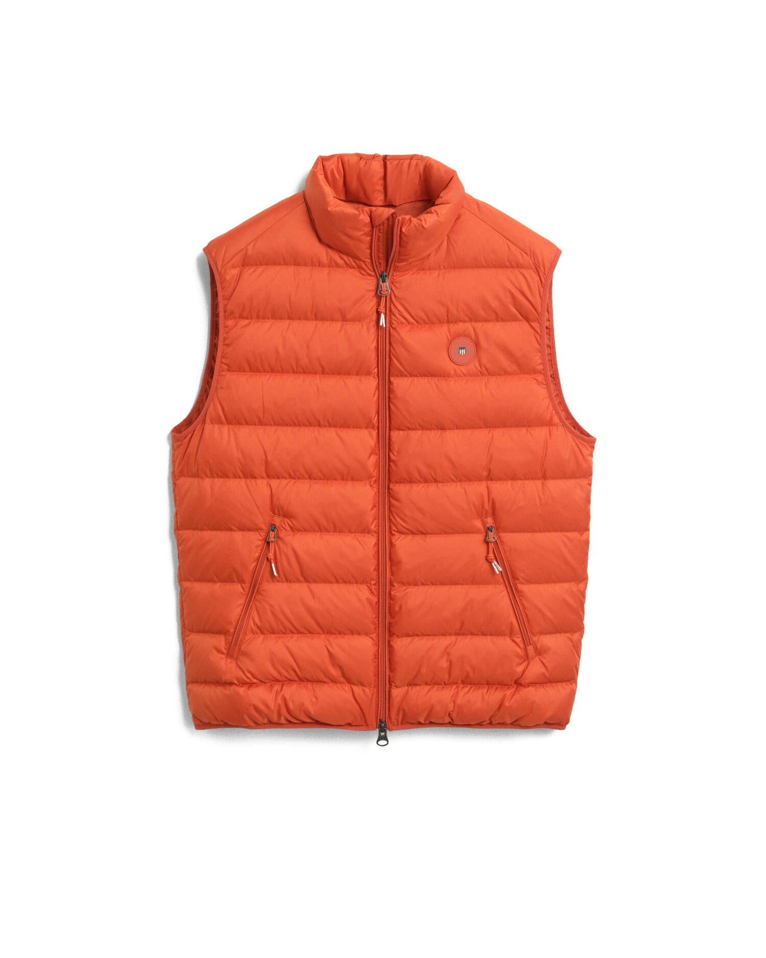 Daunenweste Regular Fit - 845-DEEP ORANGE - Orange