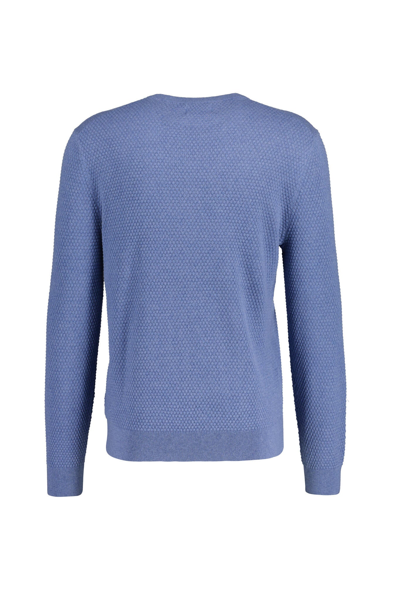 Strickpullover - 906-DENIM BLUE MELANGE - Blau